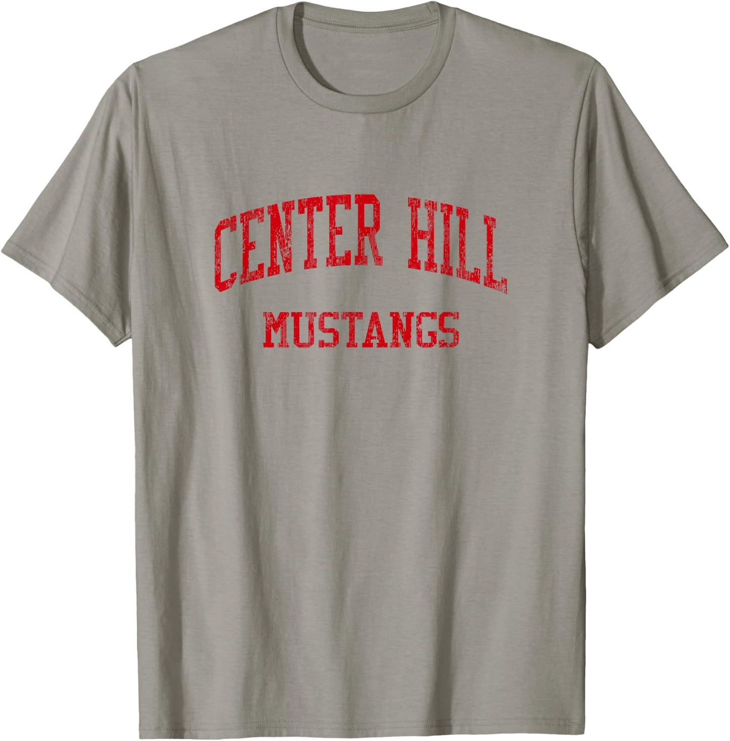 Center Hill High School HS Olive Branch MS Vintage Sports T-Shirt - T-Shirt | Sand
