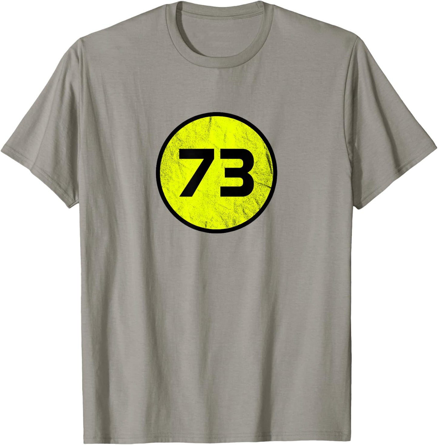 Number 73 T-Shirt - T-Shirt | Sand