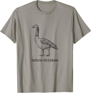 Cobra Chicken Funny Goose Wrong Animal Name Joke T-Shirt - T-Shirt | Sand