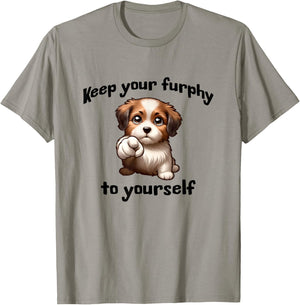 Keep Your Furphy to Yourself funny Australian slang design T-Shirt - T-Shirt | Sand