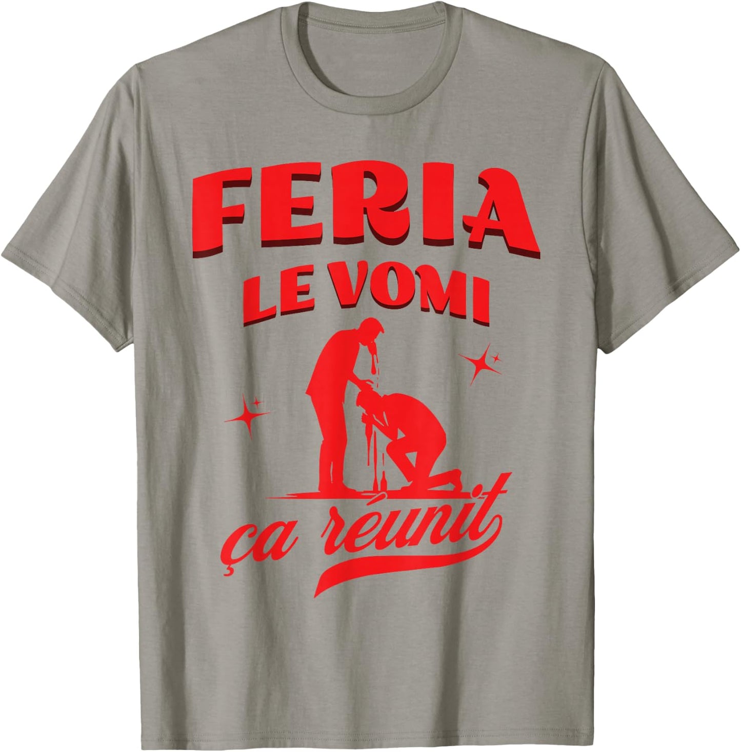 Feria Vomi the Aperitif without Moderation Basque Country Tapas , white, S T-Shirt - T-Shirt | Sand