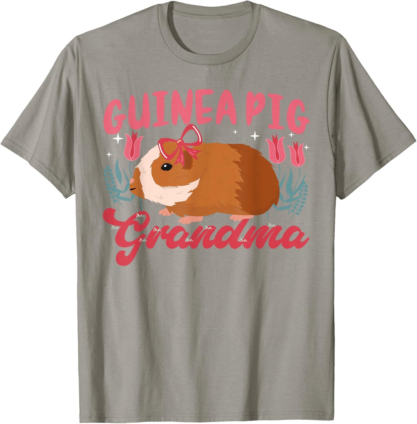 Guinea Pig Grandma Guinea Pig Grandma T-Shirt - T-Shirt | Sand