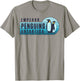 Emperor Penguins Antartica Penguin Lovers Retro Vintage Bird T-Shirt - T-Shirt | Sand