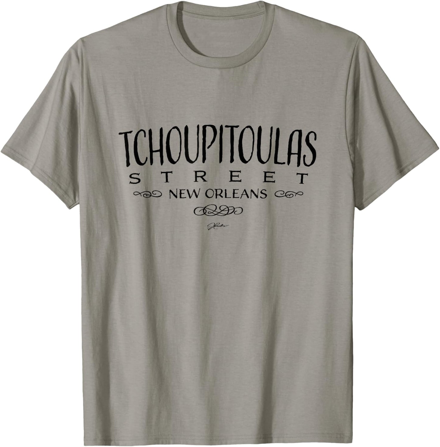 JCombs: Tchoupitoulas Street, New Orleans, Louisiana T-Shirt - T-Shirt | Sand