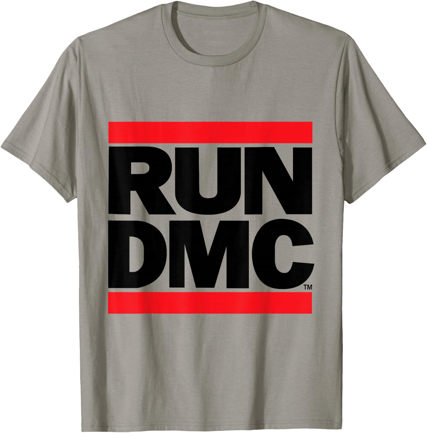 RUN DMC Official Logo Light T-Shirt - T-Shirt | Sand