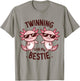 Twinning With My Bestie, Friends Spirit Week Girls Kids Day T-Shirt - T-Shirt | Sand