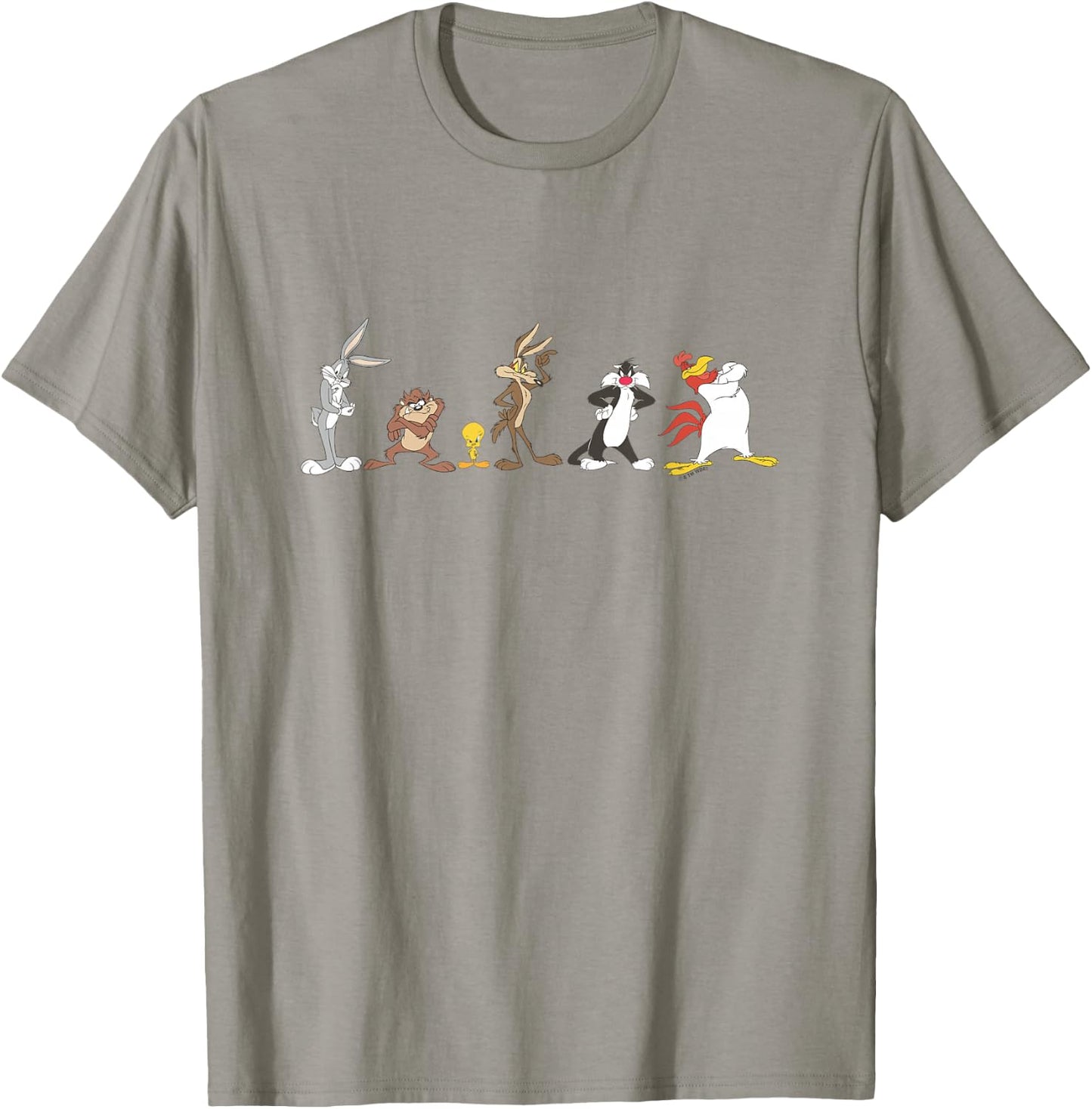 Looney Tunes Classic Characters Lineup Logo T-Shirt - T-Shirt | Sand