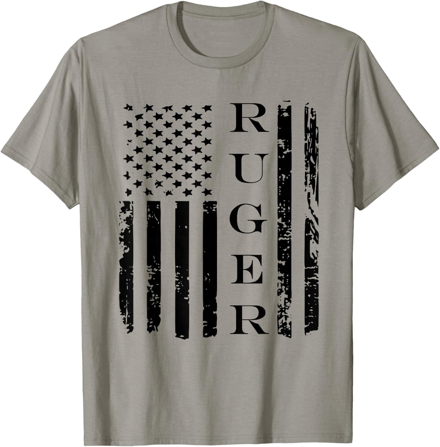 Ruger Family US USA American Flag T-Shirt - T-Shirt | Sand