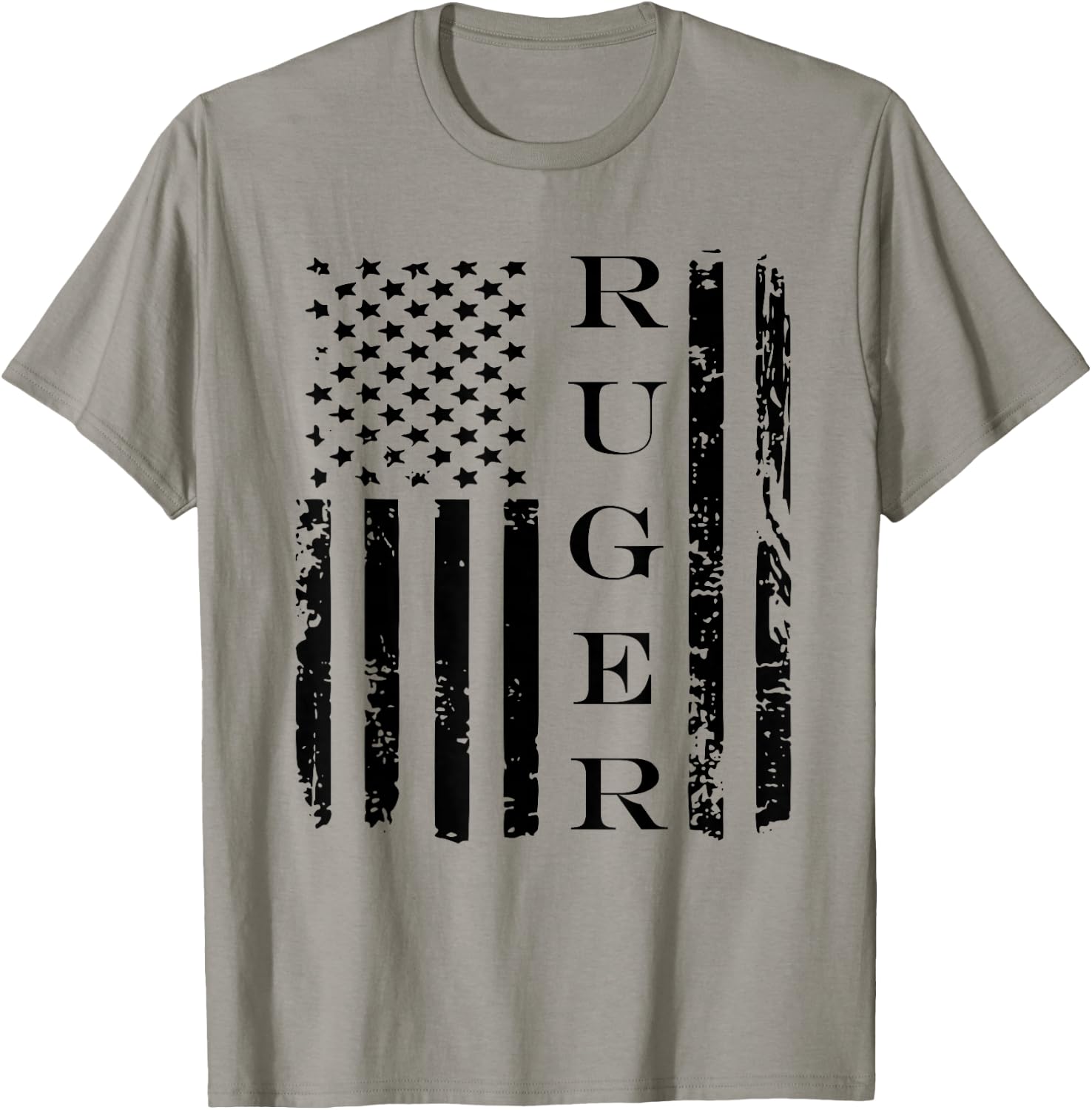 Ruger Family US USA American Flag T-Shirt - T-Shirt | Sand