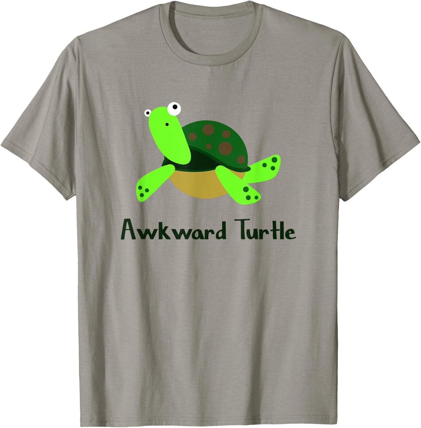 Awkward Turtle T-Shirt - T-Shirt | Sand