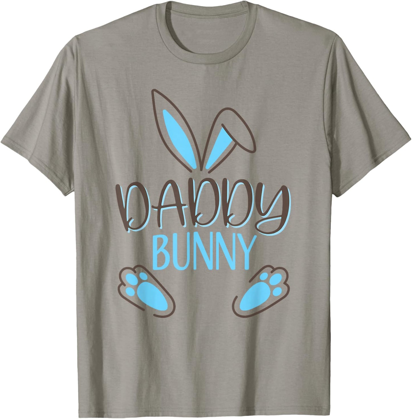 Daddy Bunny Easter Costume Dad Father T-Shirt - T-Shirt | Sand