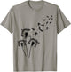Flower Dandelion Shirt for Bat Lover | Bat T-Shirt - T-Shirt | Sand