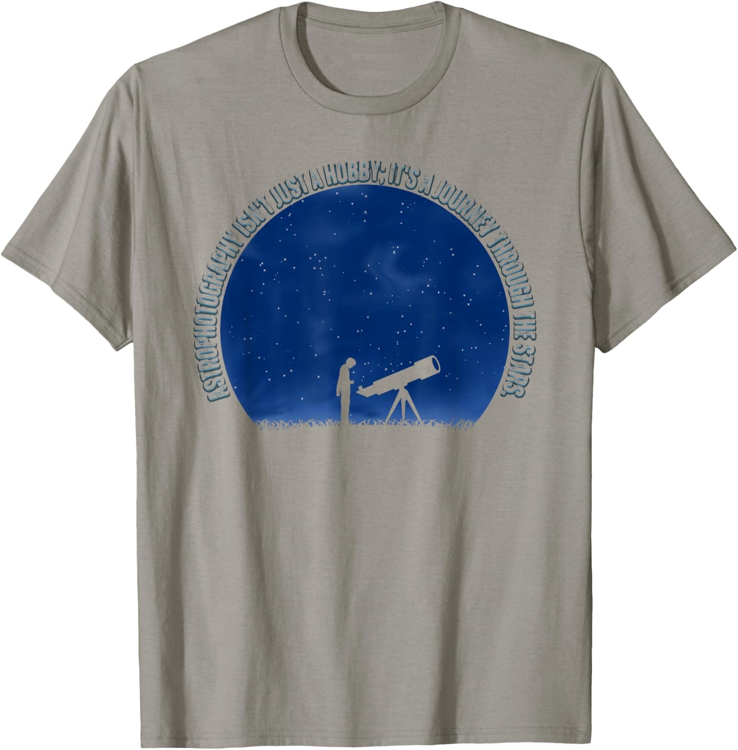 Astrophotographie art pour hommes femmes astrophotographes étoiles T-Shirt - T-Shirt | Sand