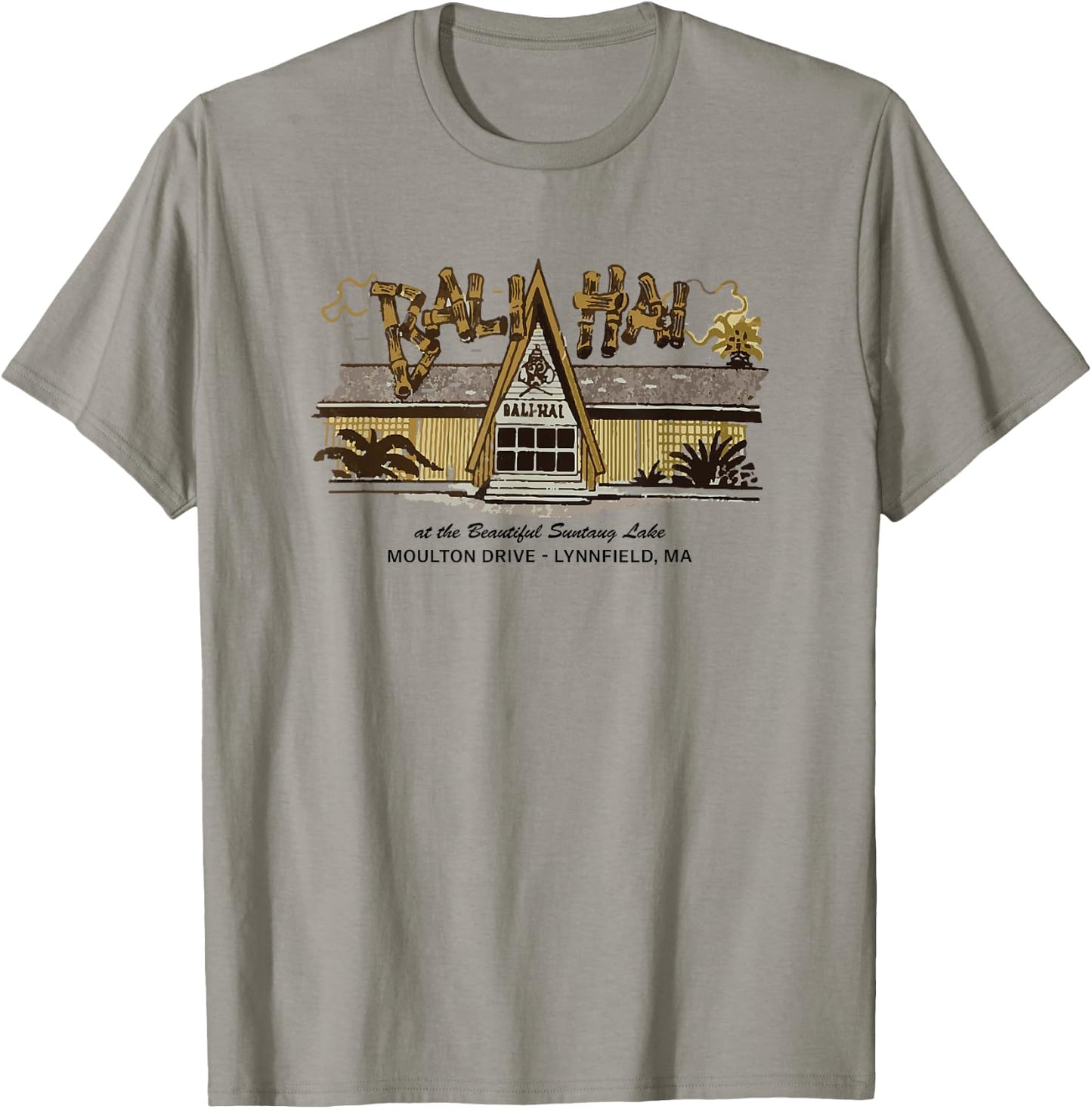 Bali Hai Retro Tiki Lounge Hipster Vintage Men's Graphic T-Shirt - T-Shirt | Sand