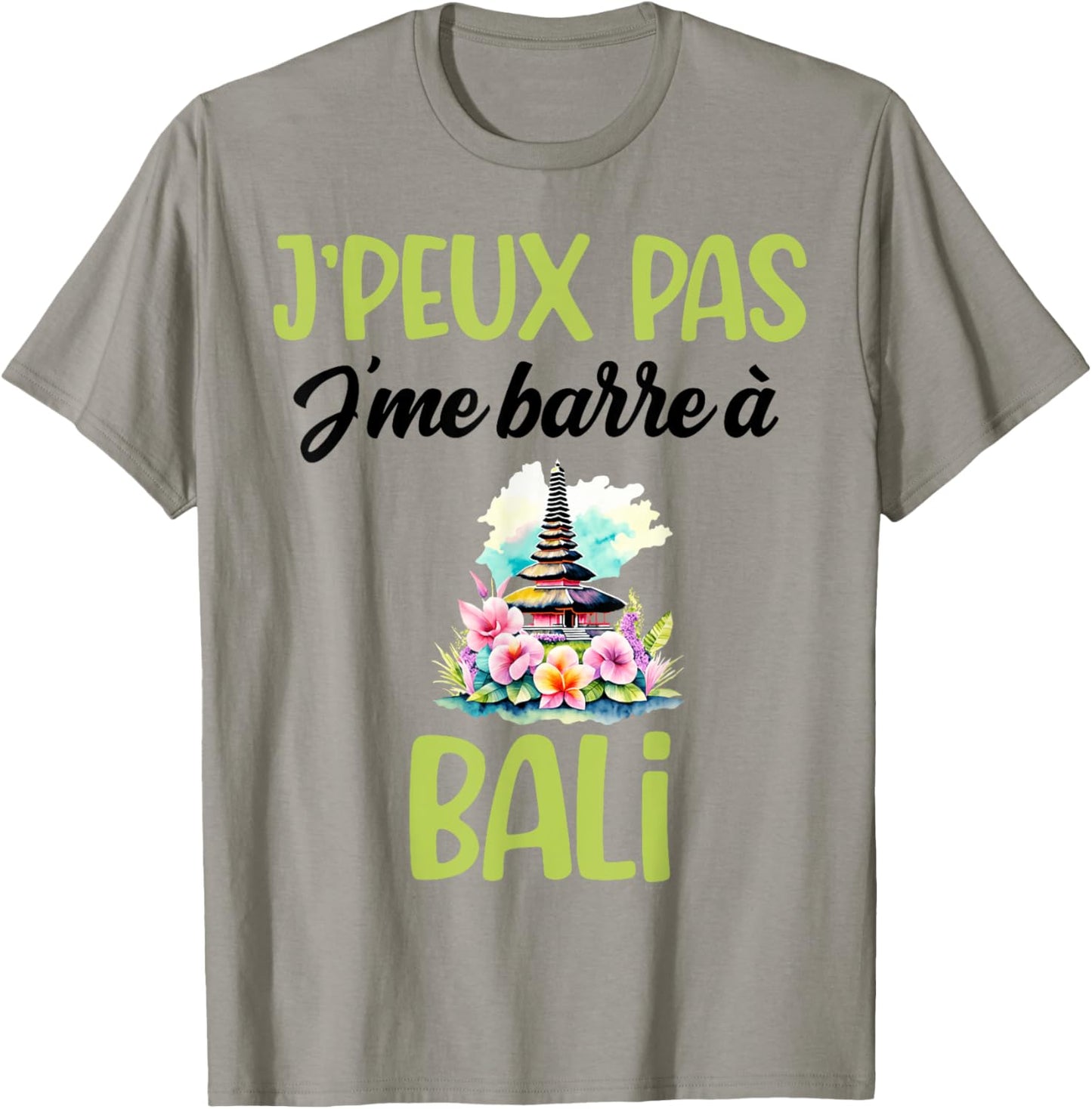 I can not I bar in Bali gift travel indonesia T-Shirt - T-Shirt | Sand