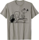 Peanuts Schroeder and Snoopy Piano , White T-Shirt - T-Shirt | Sand