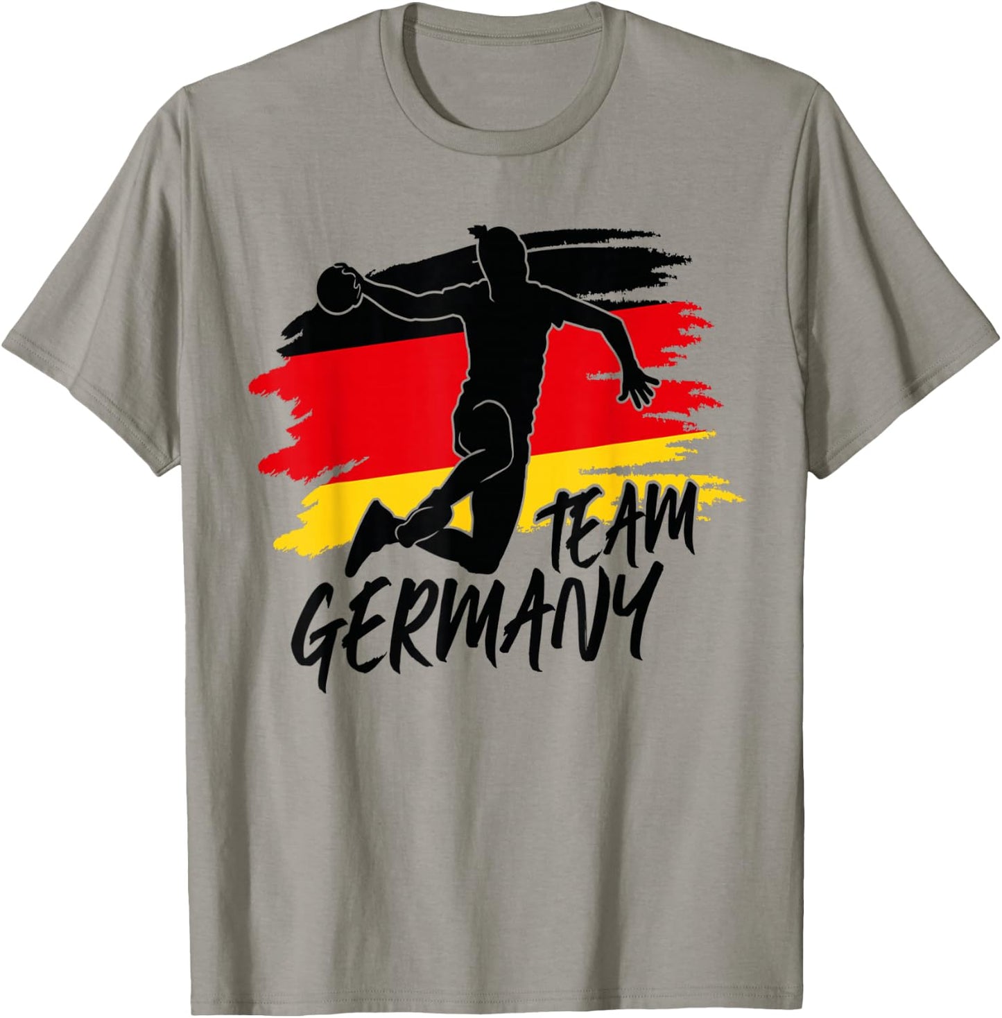 Deutschland Handball Team Flagge Ball , White T-Shirt - T-Shirt | Sand