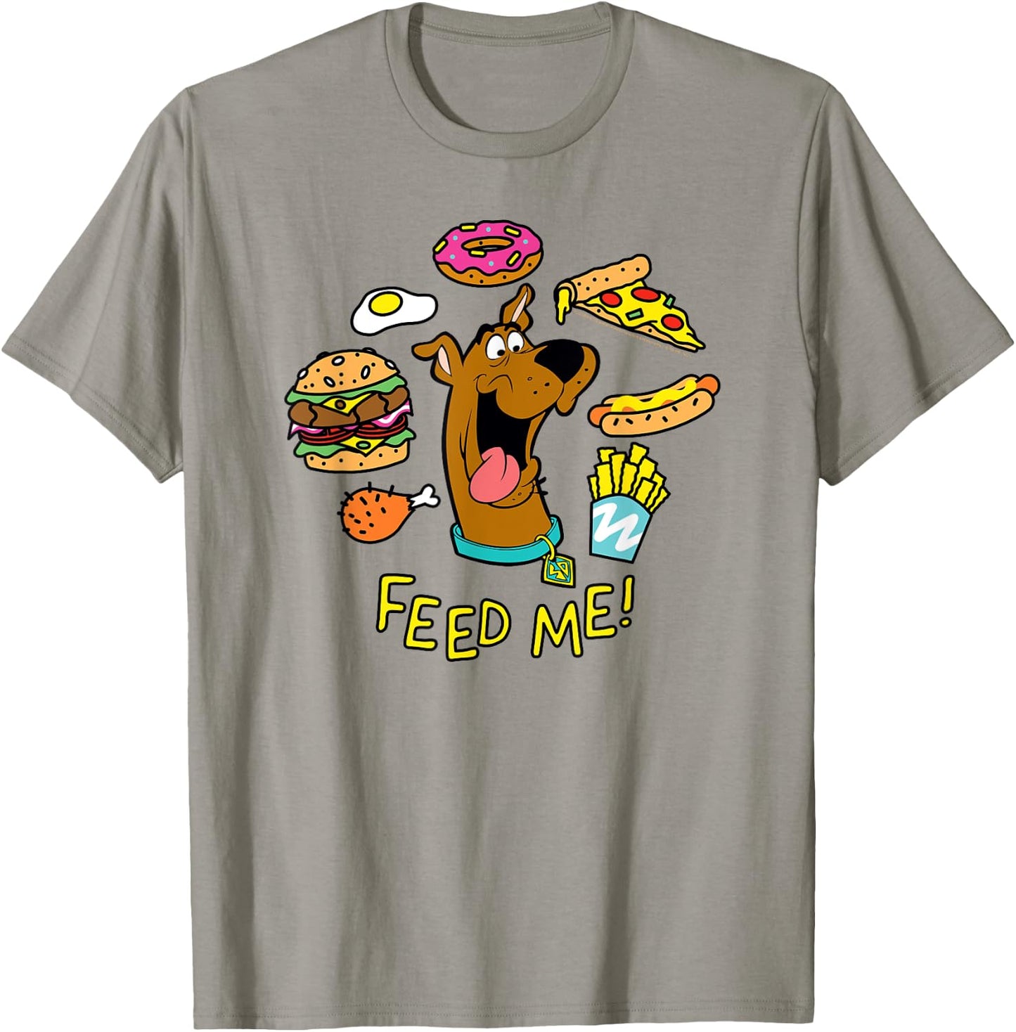 Scooby Doo Feed Me T-Shirt - T-Shirt | Sand