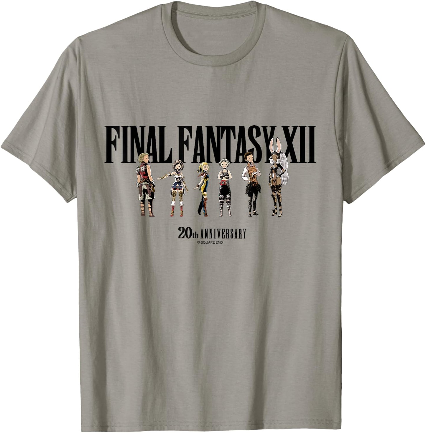 FINAL Fantasy Annivasary Collection FFXII Special Art T-Shirt - T-Shirt | Sand