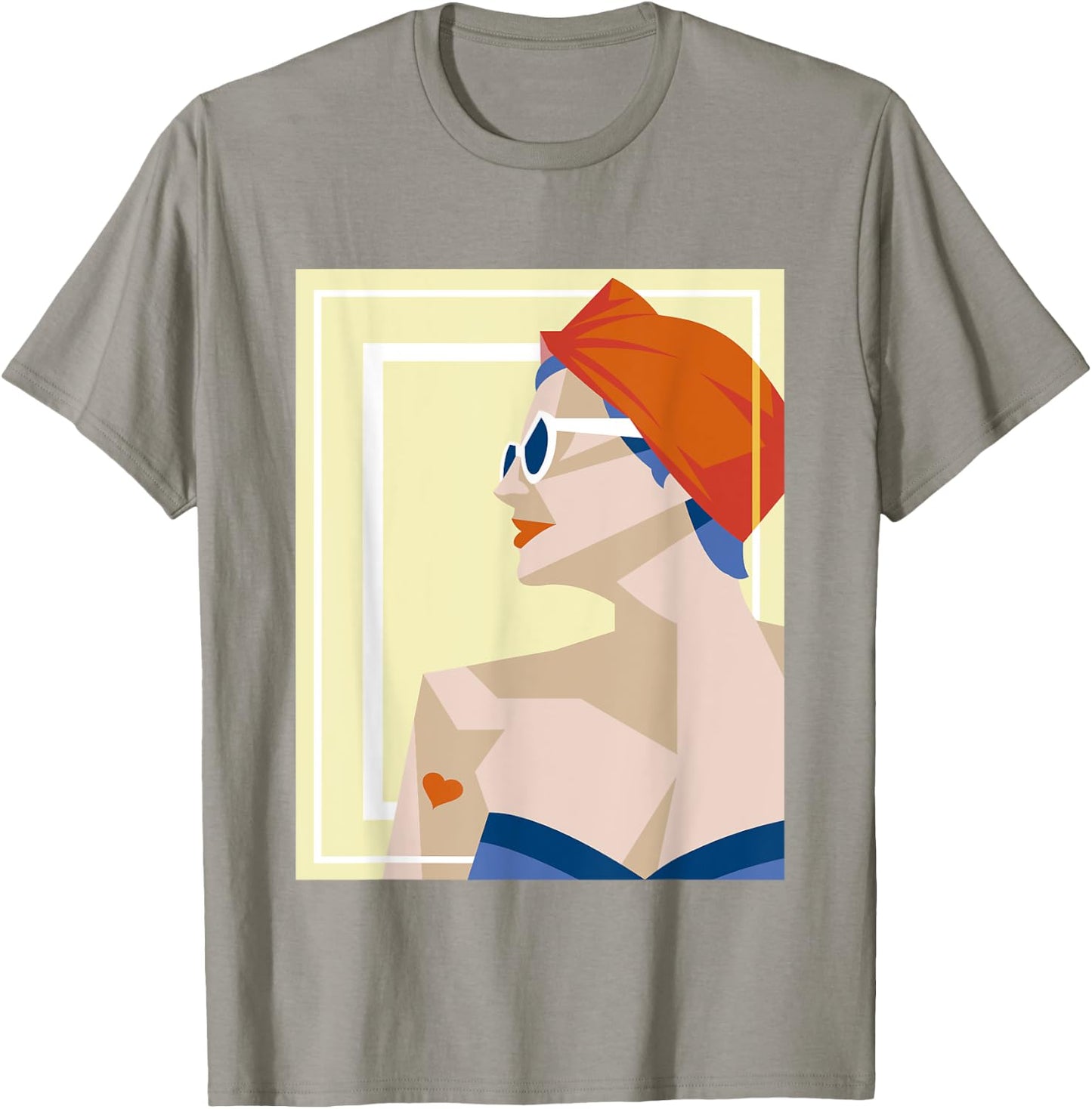 Art deco Clothing Women Men 1930s 40s 50s Retro Elegant T-Shirt - T-Shirt | Sand