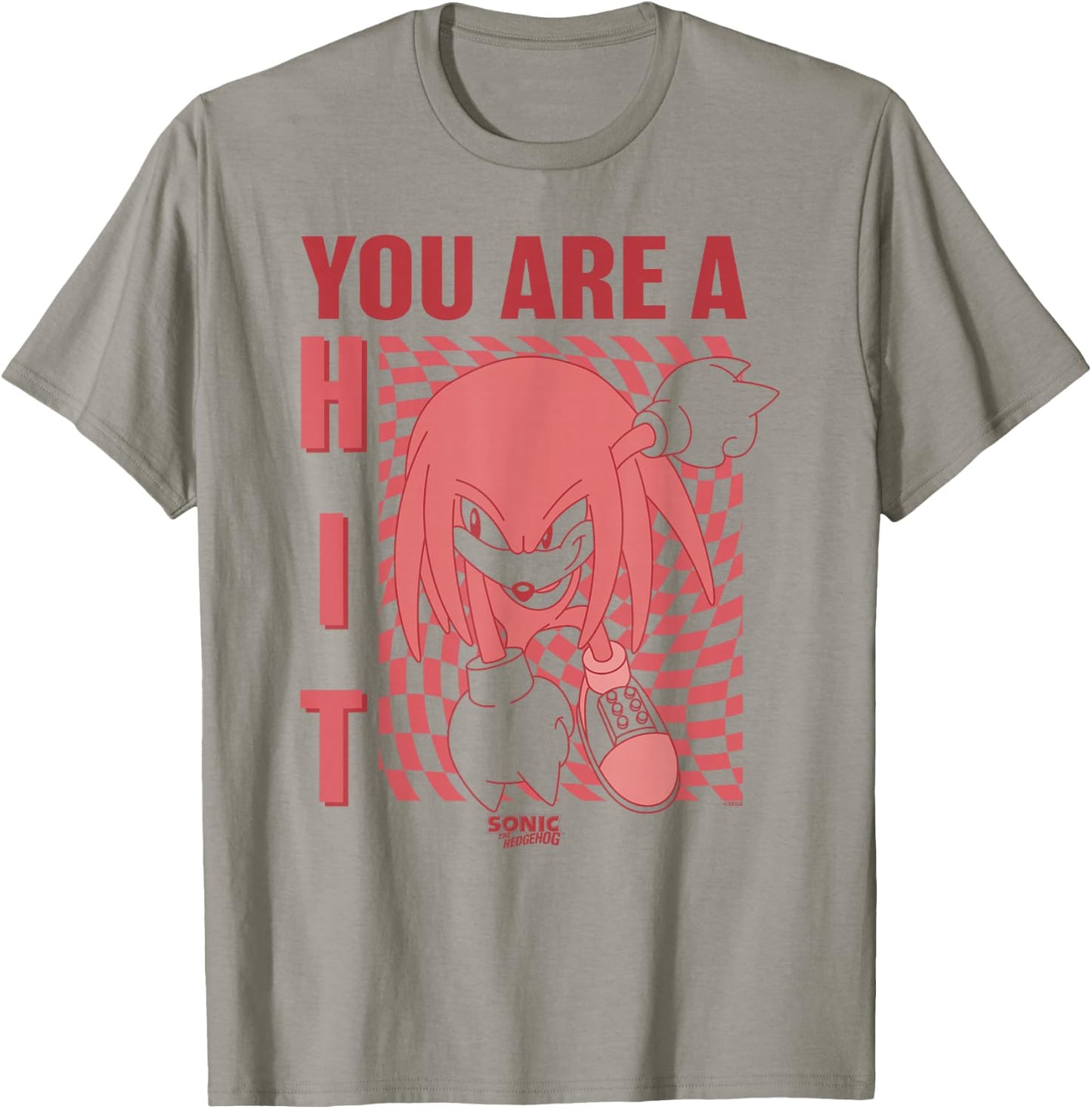 Sonic The Hedgehog Father's Day Knuckles You Are A Hit T-Shirt - T-Shirt | Sand