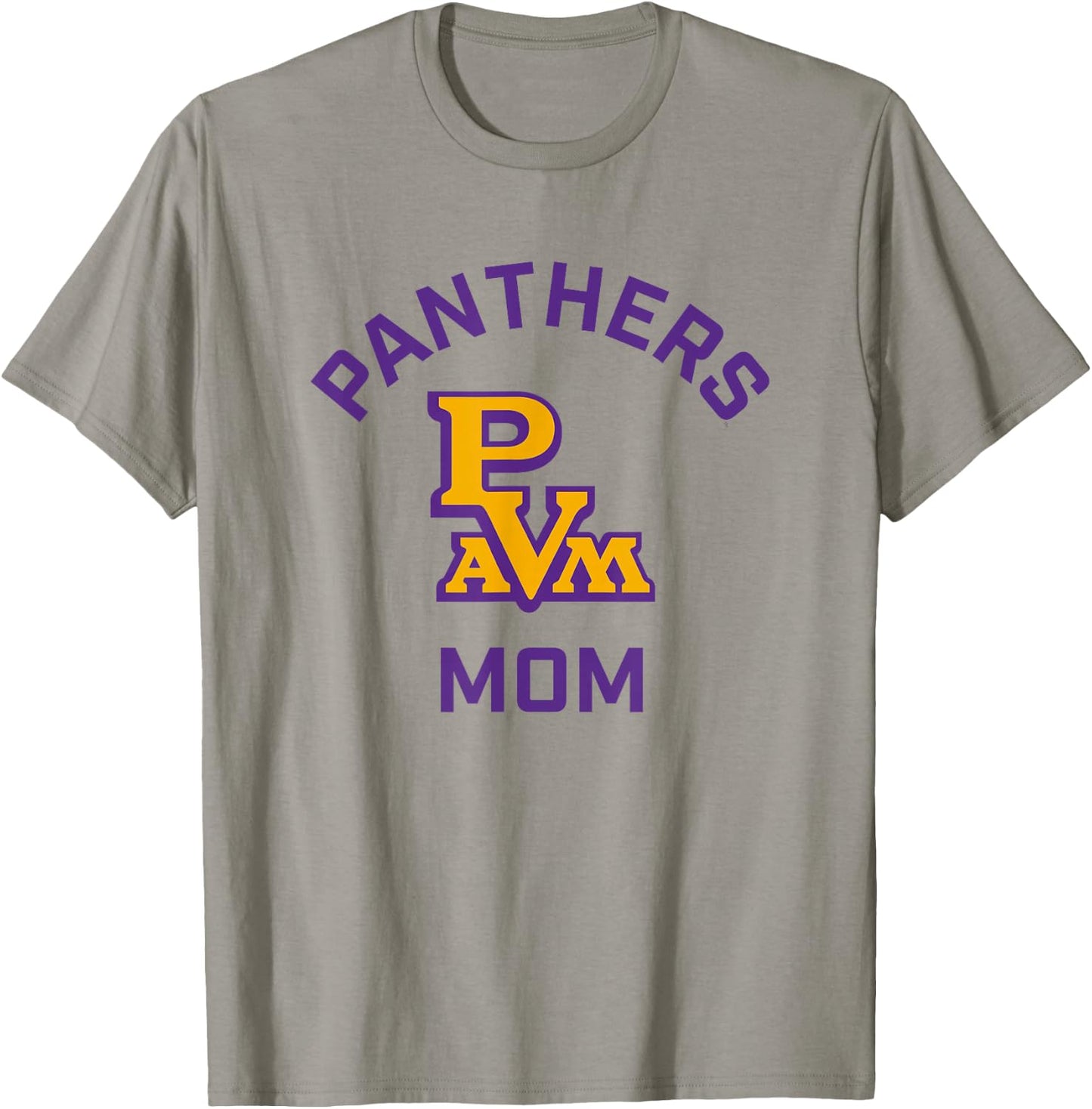 Prairie View A&M University Panthers Arched Mom T-Shirt - T-Shirt | Sand