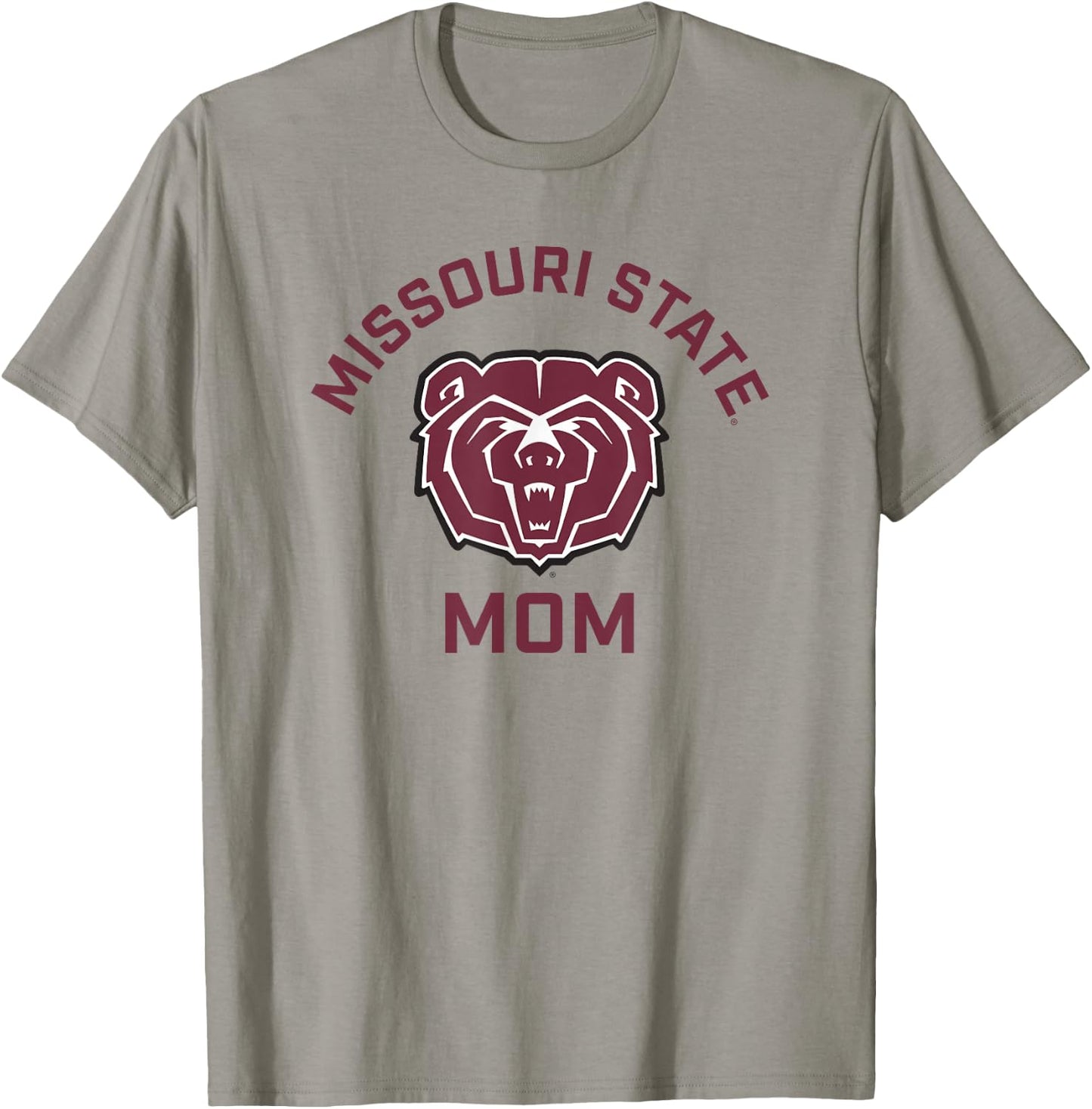 Missouri State University MSU Bears Arched Mom T-Shirt - T-Shirt | Sand