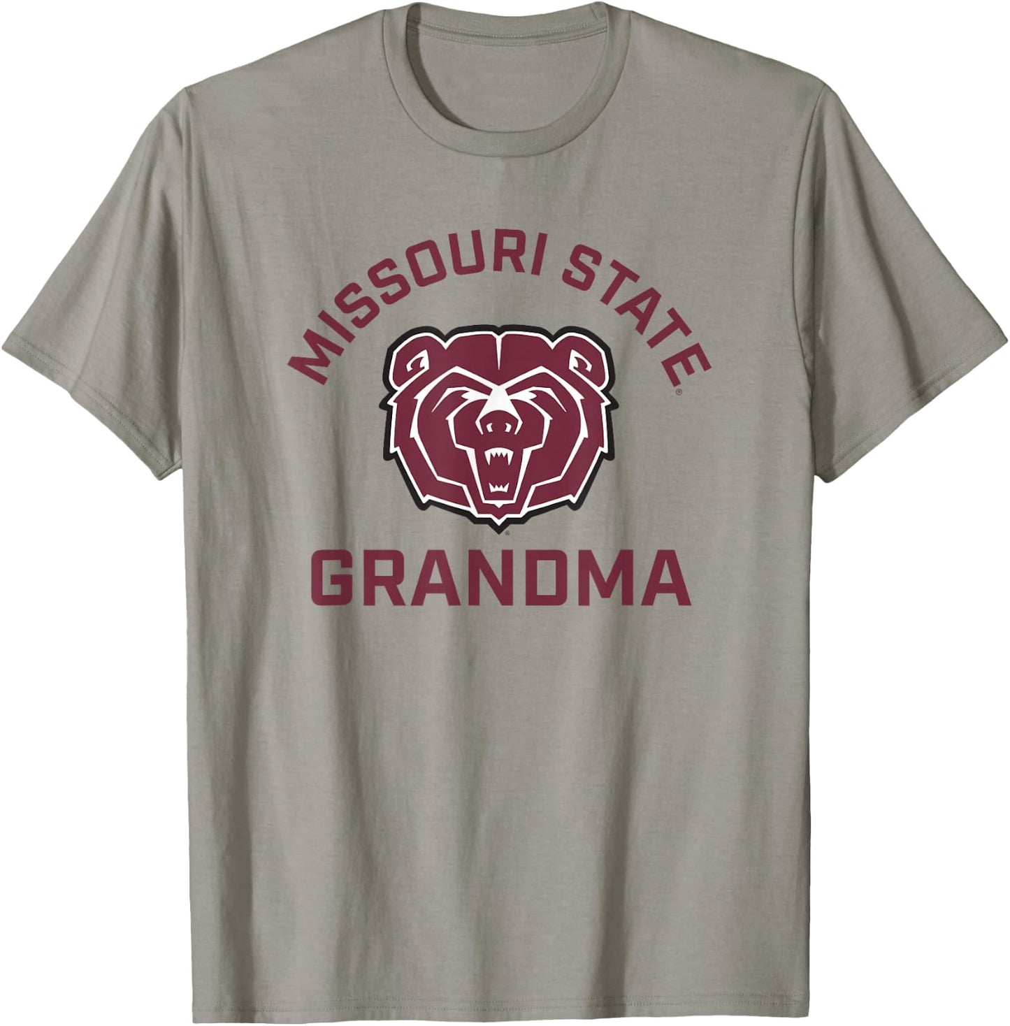 Missouri State University MSU Bears Arched Grandma T-Shirt - T-Shirt | Sand