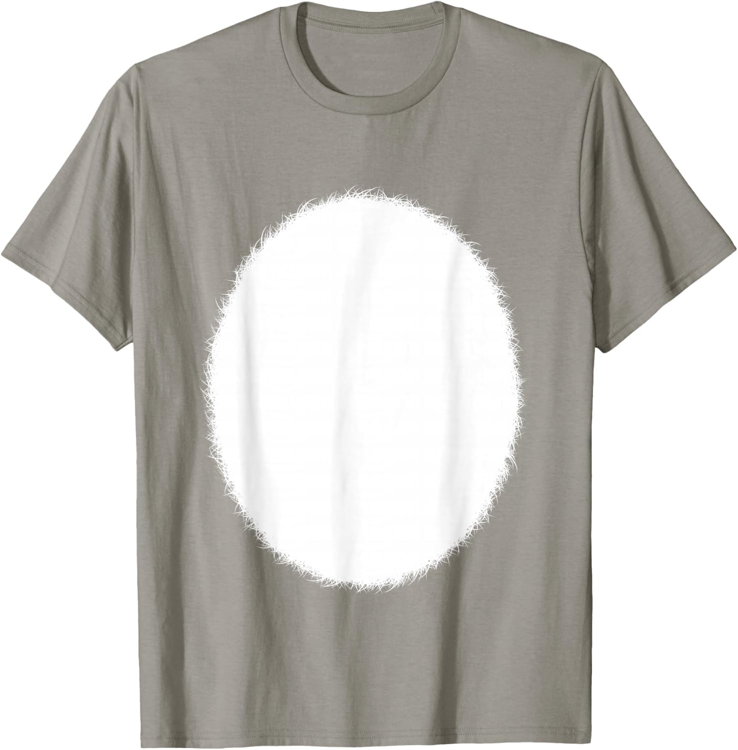 Pink Easter Bunny Rabbit White Furry Tummy Belly Costume T-Shirt - T-Shirt | Sand