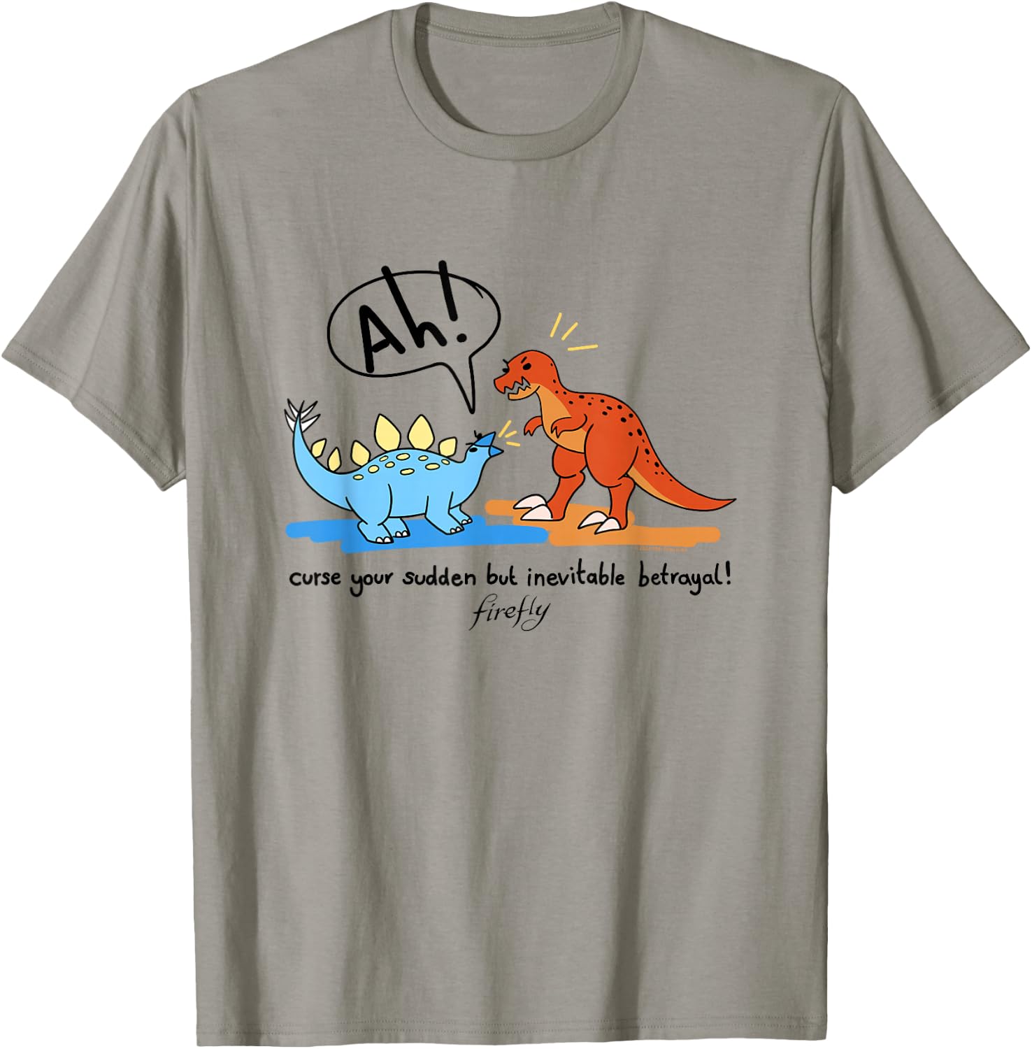 Firefly Curse Your Sudden But Inevitable Betrayal! Big Logo T-Shirt - T-Shirt | Sand