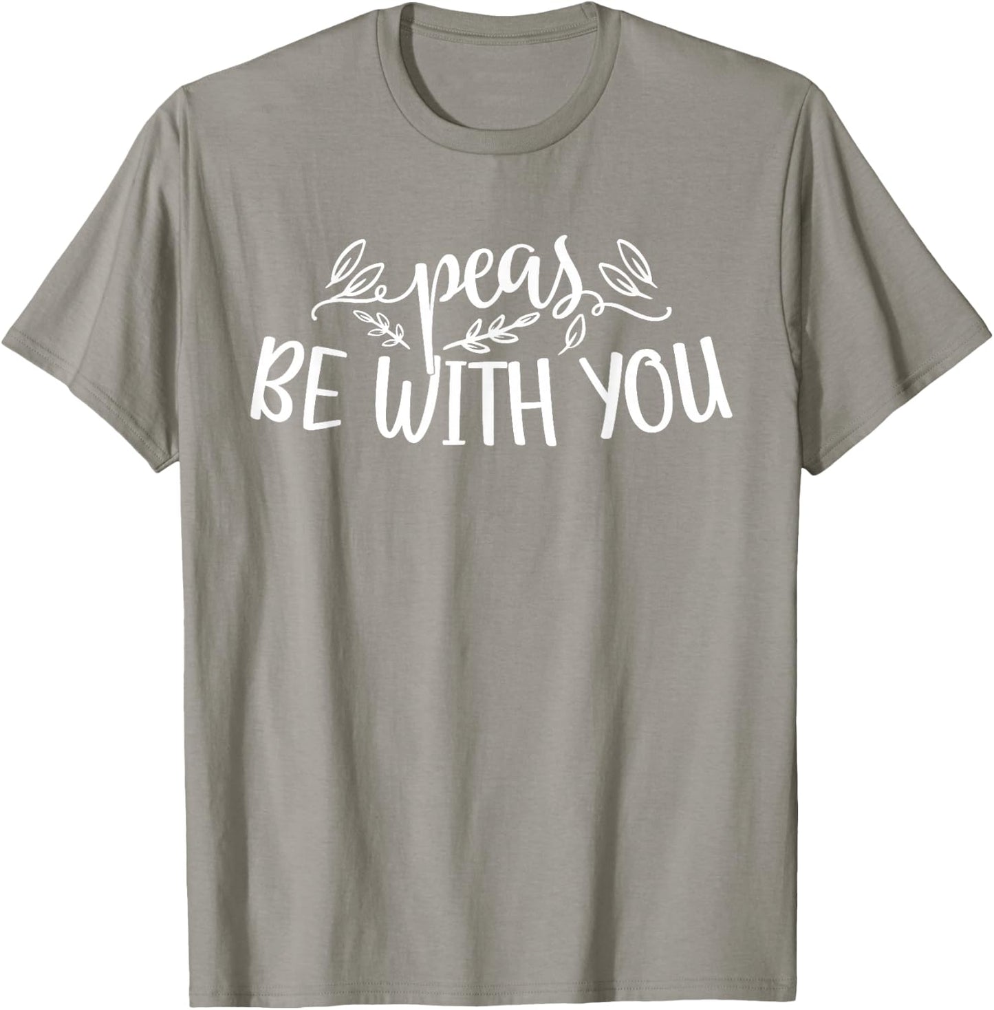 Peas Be With You Funny Matching Family Happy Thanksgiving T-Shirt - T-Shirt | Sand