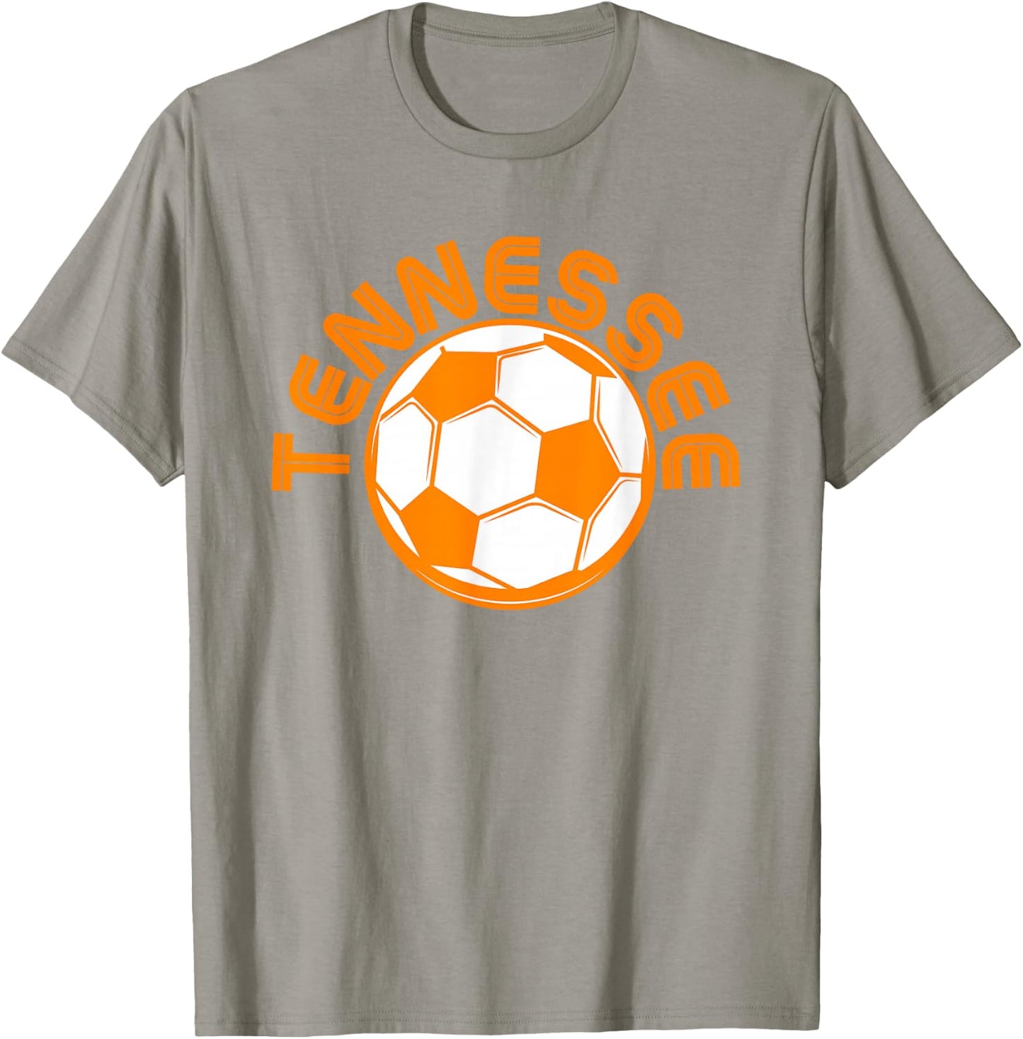 Retro Tennessee TN Orange Vintage Soccer T-Shirt - T-Shirt | Sand