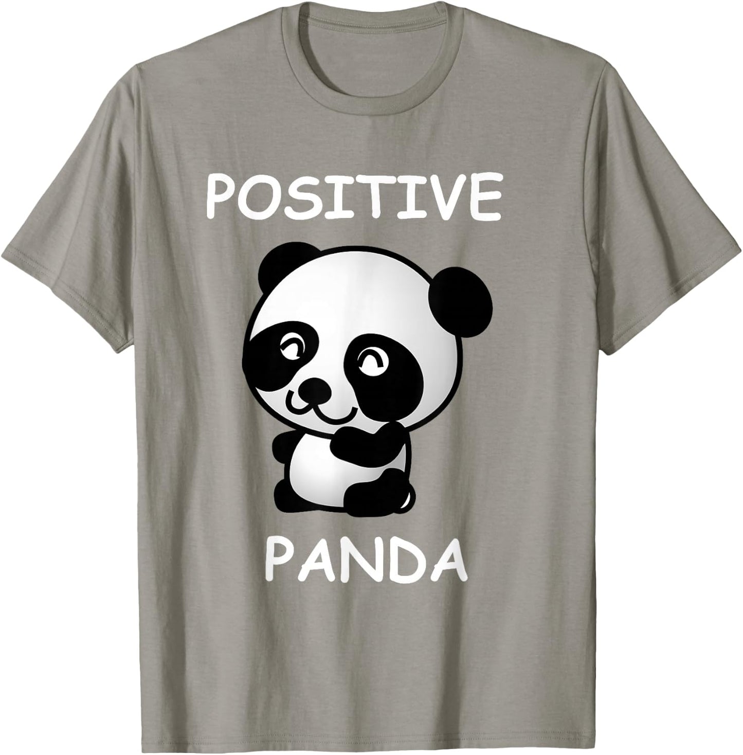 Cute Panda Bear for Positive Kids T-Shirt - T-Shirt | Sand