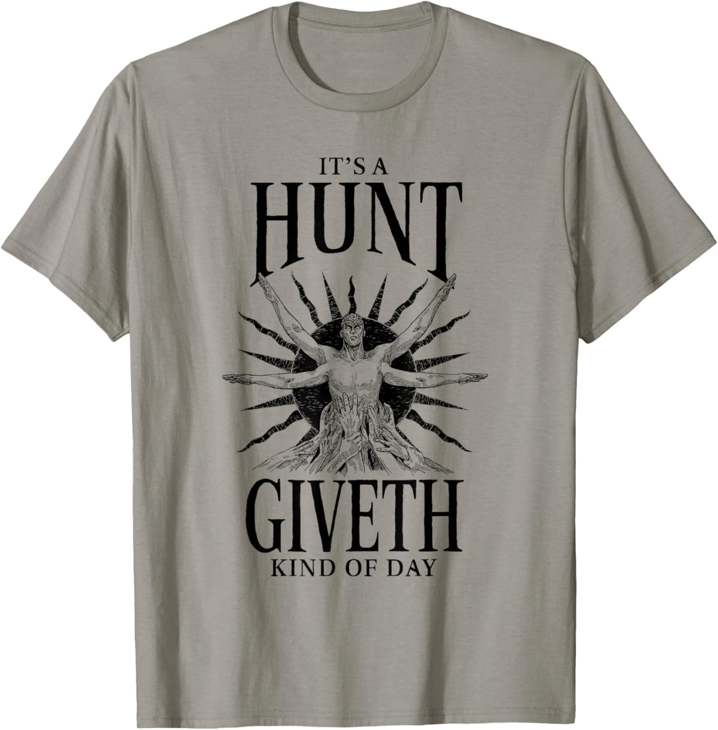 Hunt: Showdown It's a Hunt Giveth Kind of Day Light Edition , white, S T-Shirt - T-Shirt | Sand