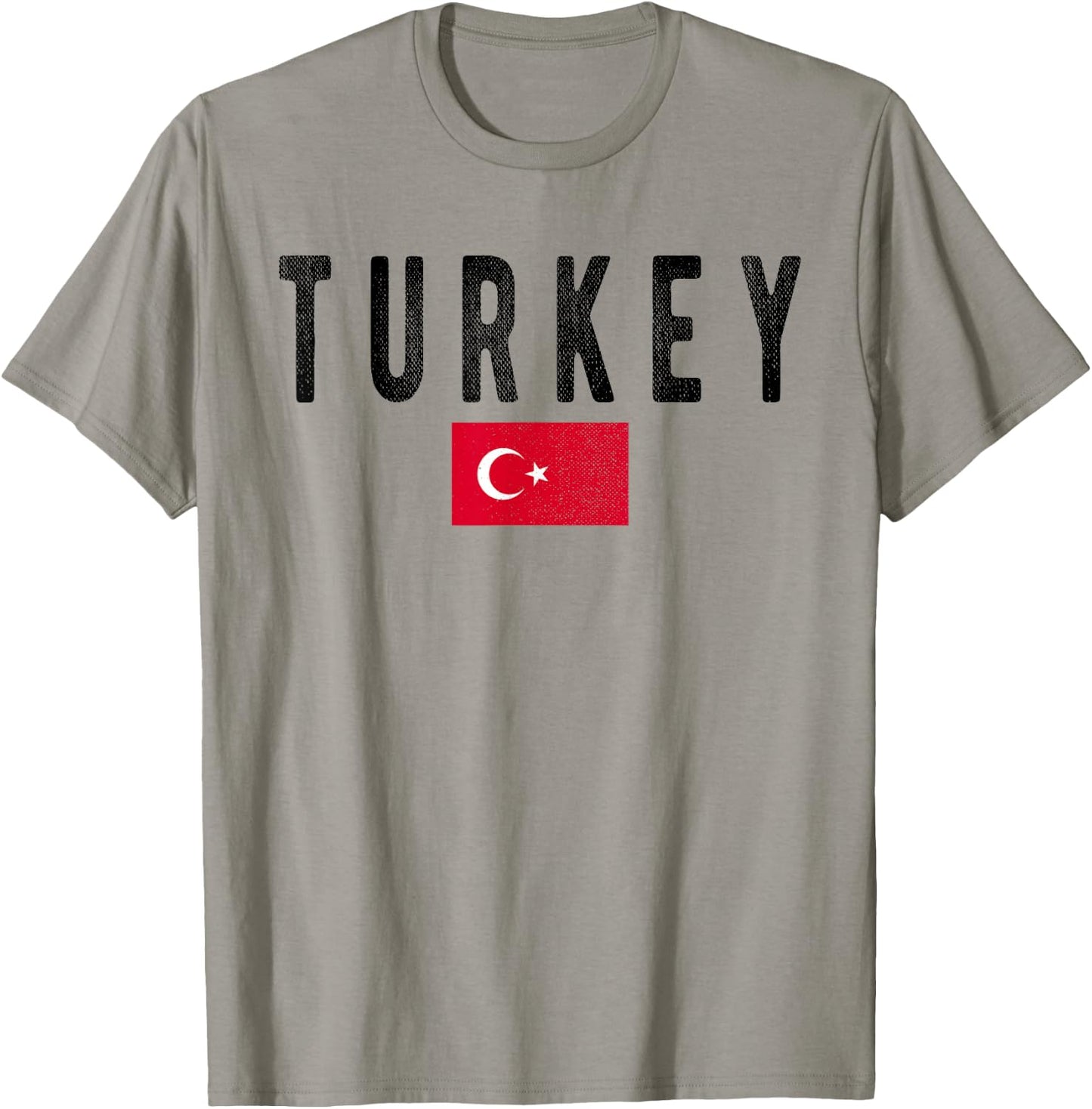 Turkey Country Flag - Souvenir Turkey T-Shirt - T-Shirt | Sand