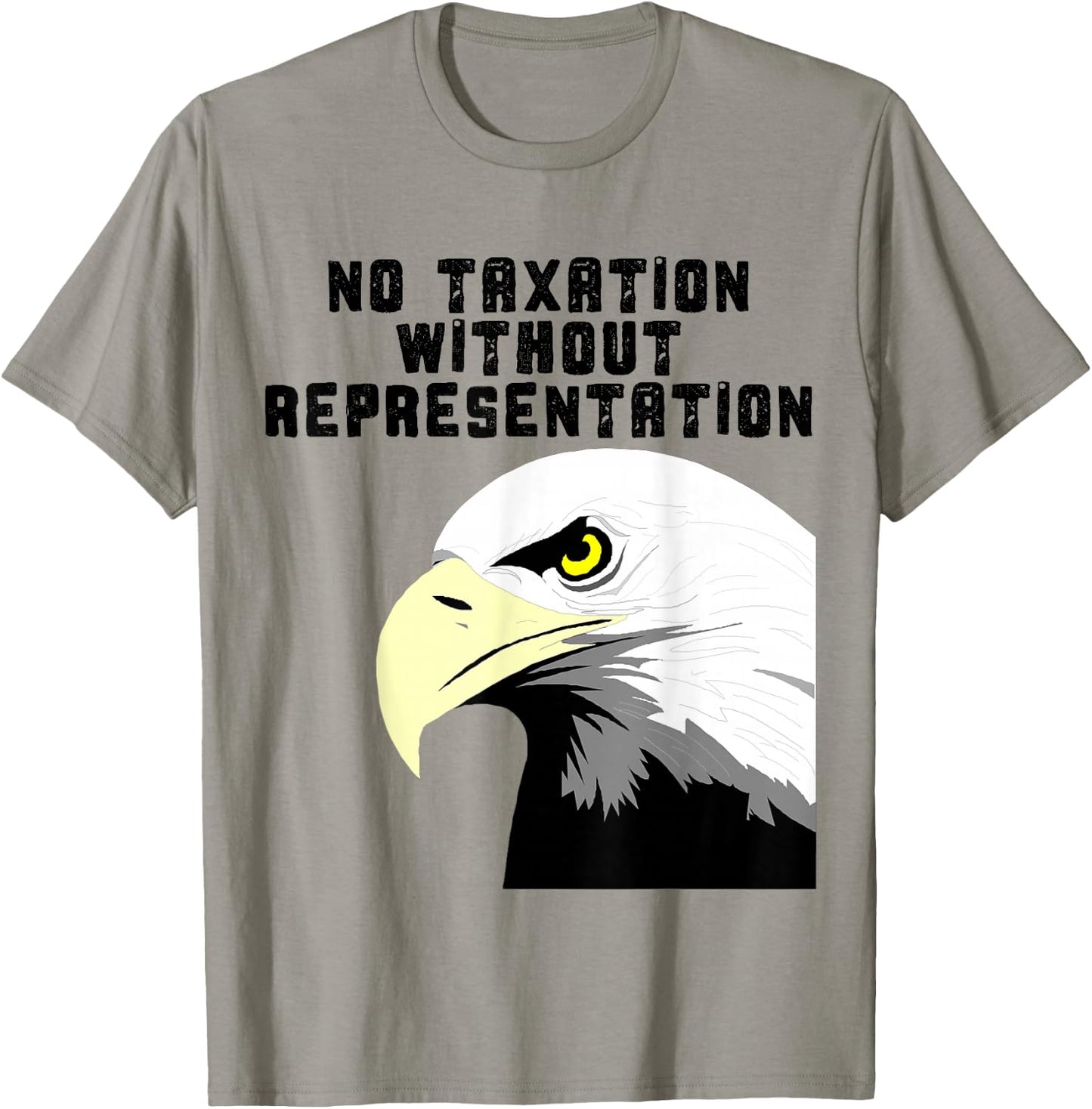 No Taxation Without Representation T-Shirt - T-Shirt | Sand