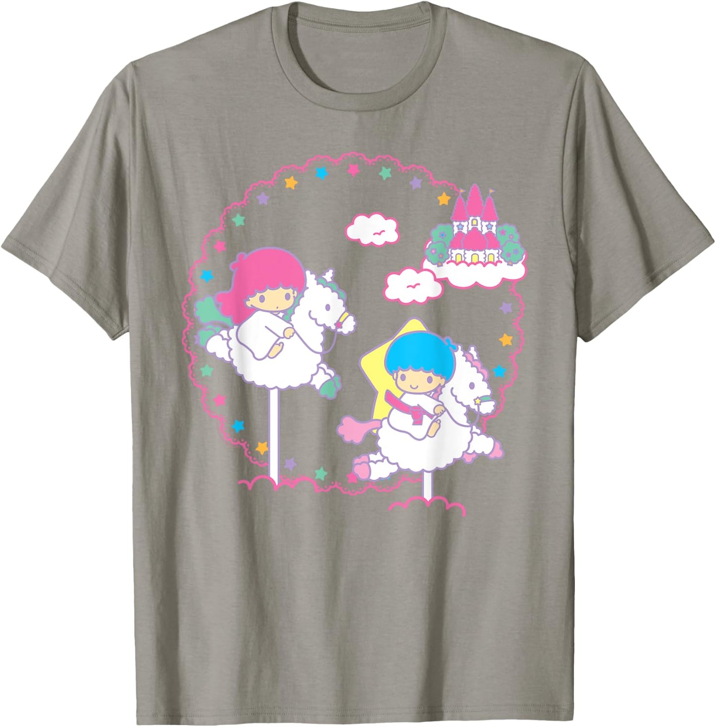 Little Twin Stars Cloud Dreamland Shirt T-Shirt - T-Shirt | Sand