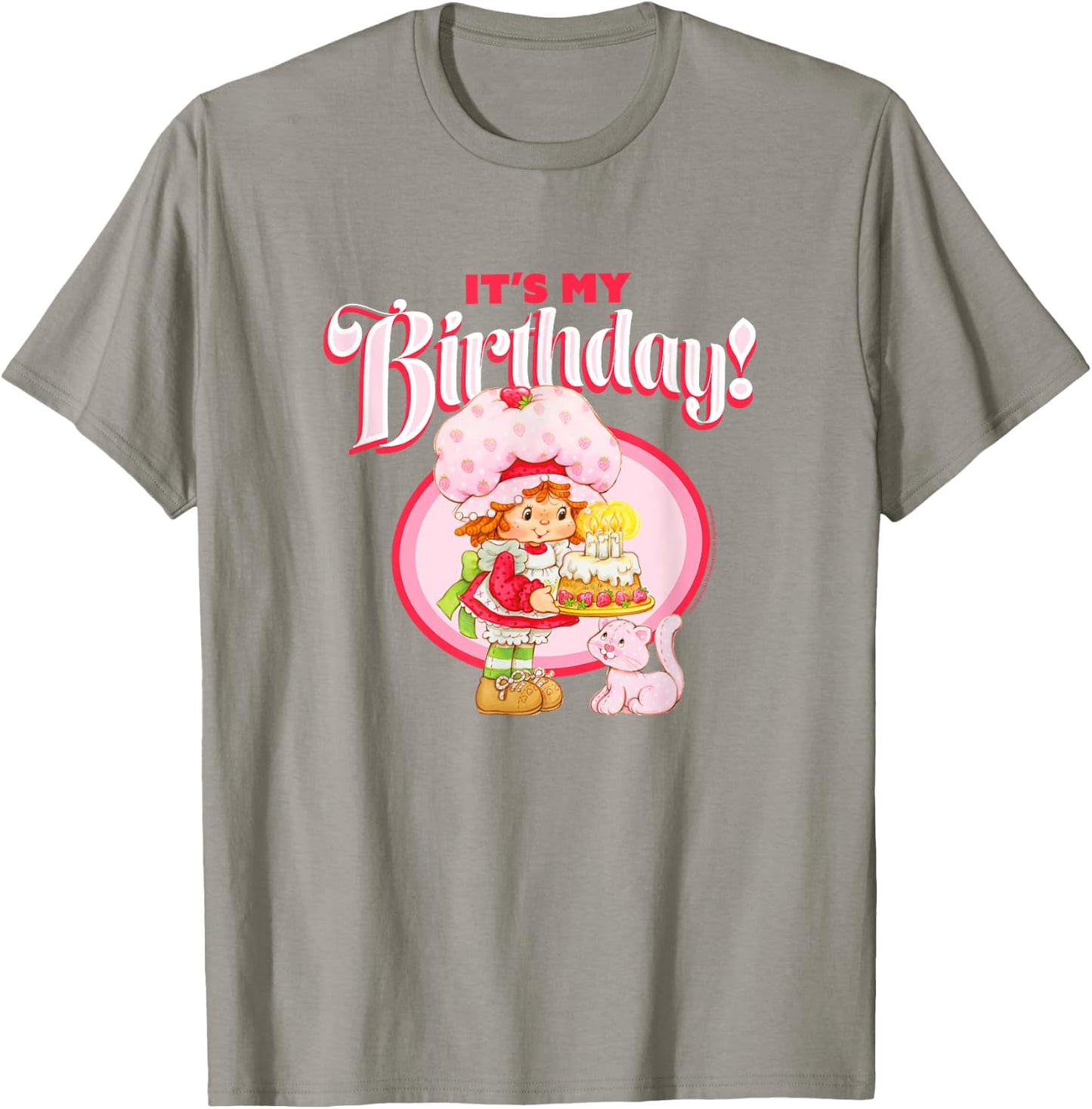 Strawberry Shortcake It's My Birthday Vintage Sweetie T-Shirt - T-Shirt | Sand
