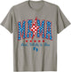 Funny Mama Red White and Due 4th of July Pregnancy Patriotic T-Shirt - T-Shirt | Sand