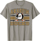 Anaheim Ducks Stripe Orange Officially Licensed T-Shirt - T-Shirt | Sand