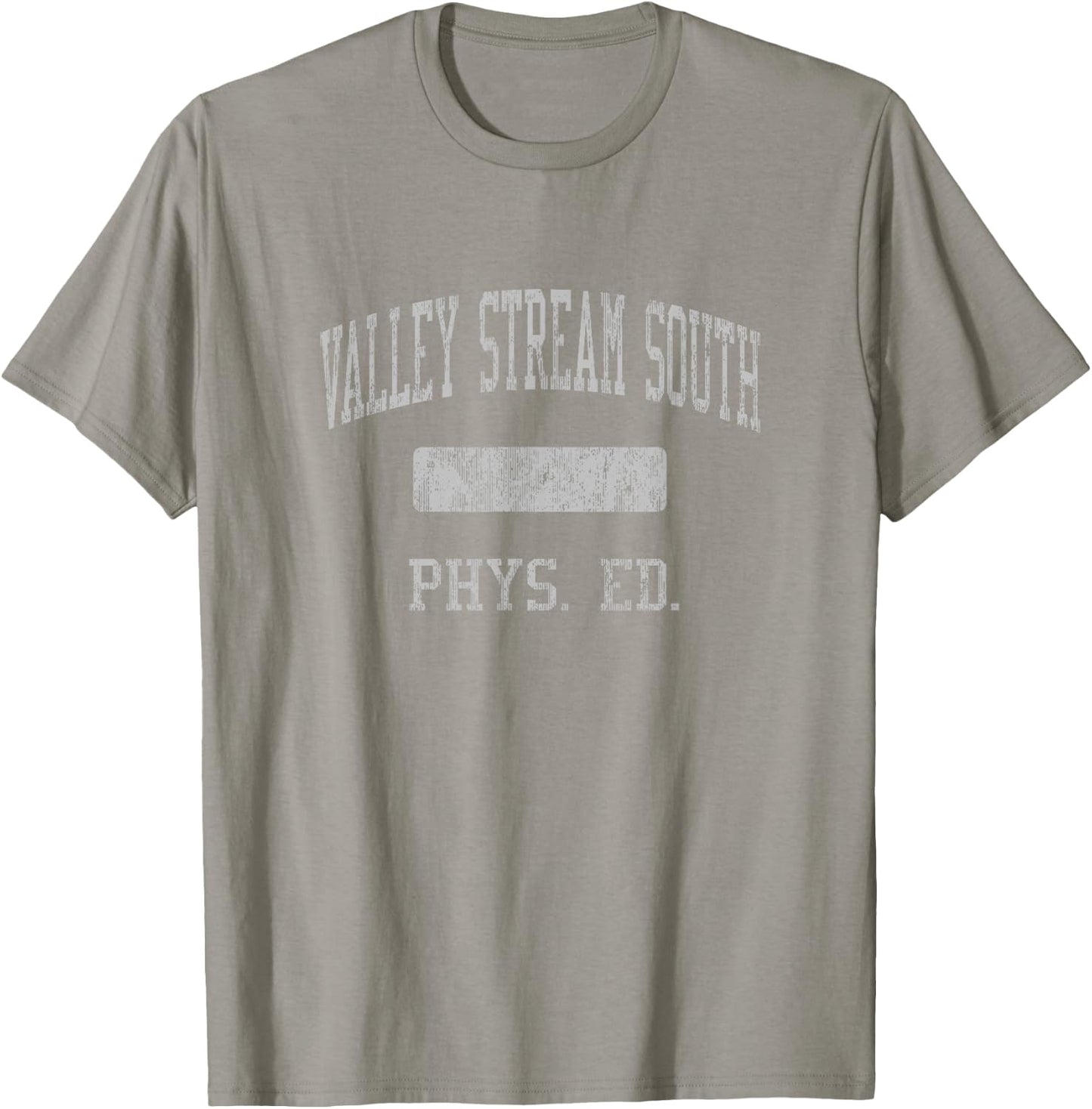 Valley Stream South High School HS Valley Stream NY PHYS Ed T-Shirt - T-Shirt | Sand