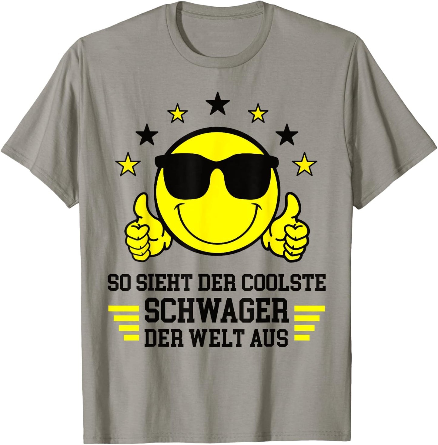 So sieht Der Coolste Schwager Der Welt Aus Lieblingsschwager , White T-Shirt - T-Shirt | Sand