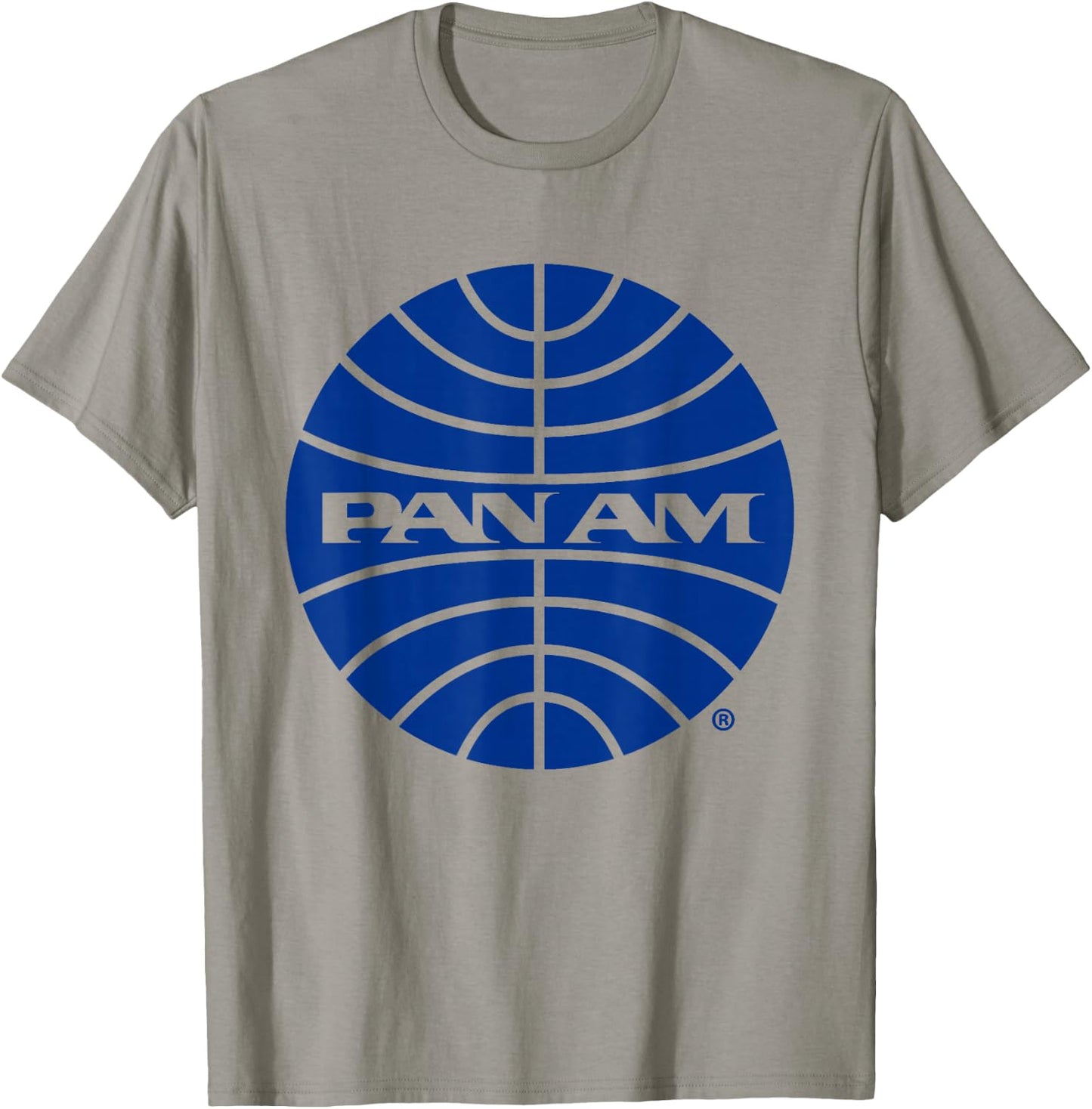 Pan Am Blue Outline Logo T-Shirt - T-Shirt | Sand