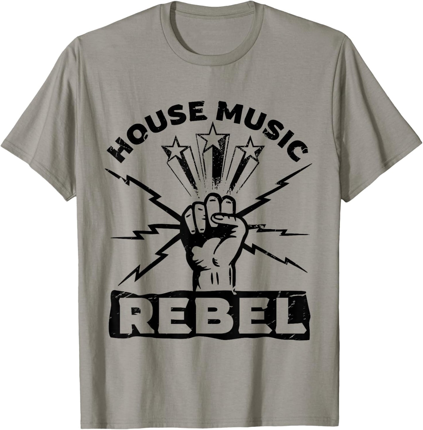 House Rebel Gear for House Musician | House Music T-Shirt - T-Shirt | Sand