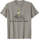 Off to Teach World History Funny Frog Teacher Back to School T-Shirt - T-Shirt | Sand