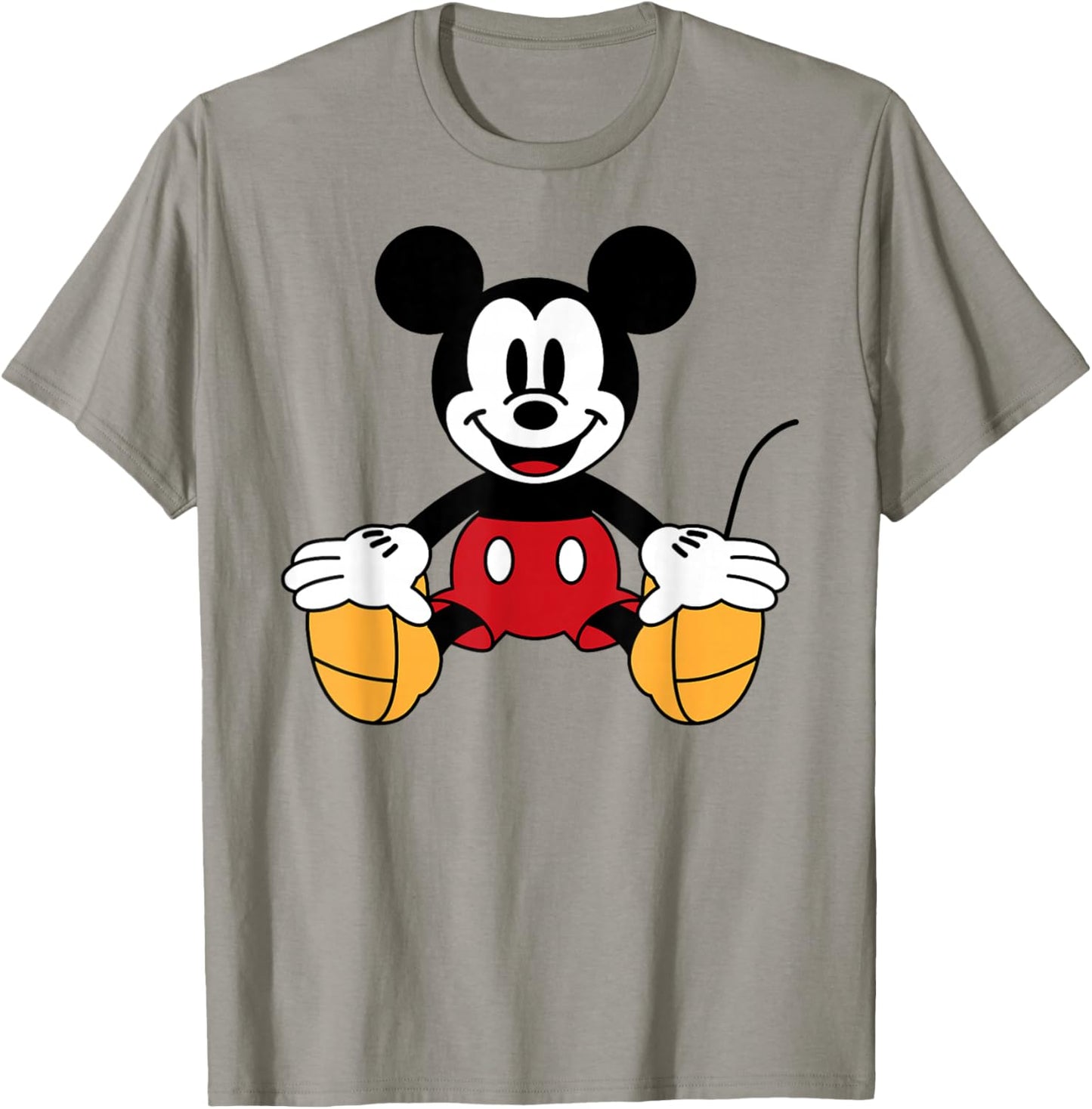 Disney - Mickey Mouse Sitting T-Shirt - T-Shirt | Sand