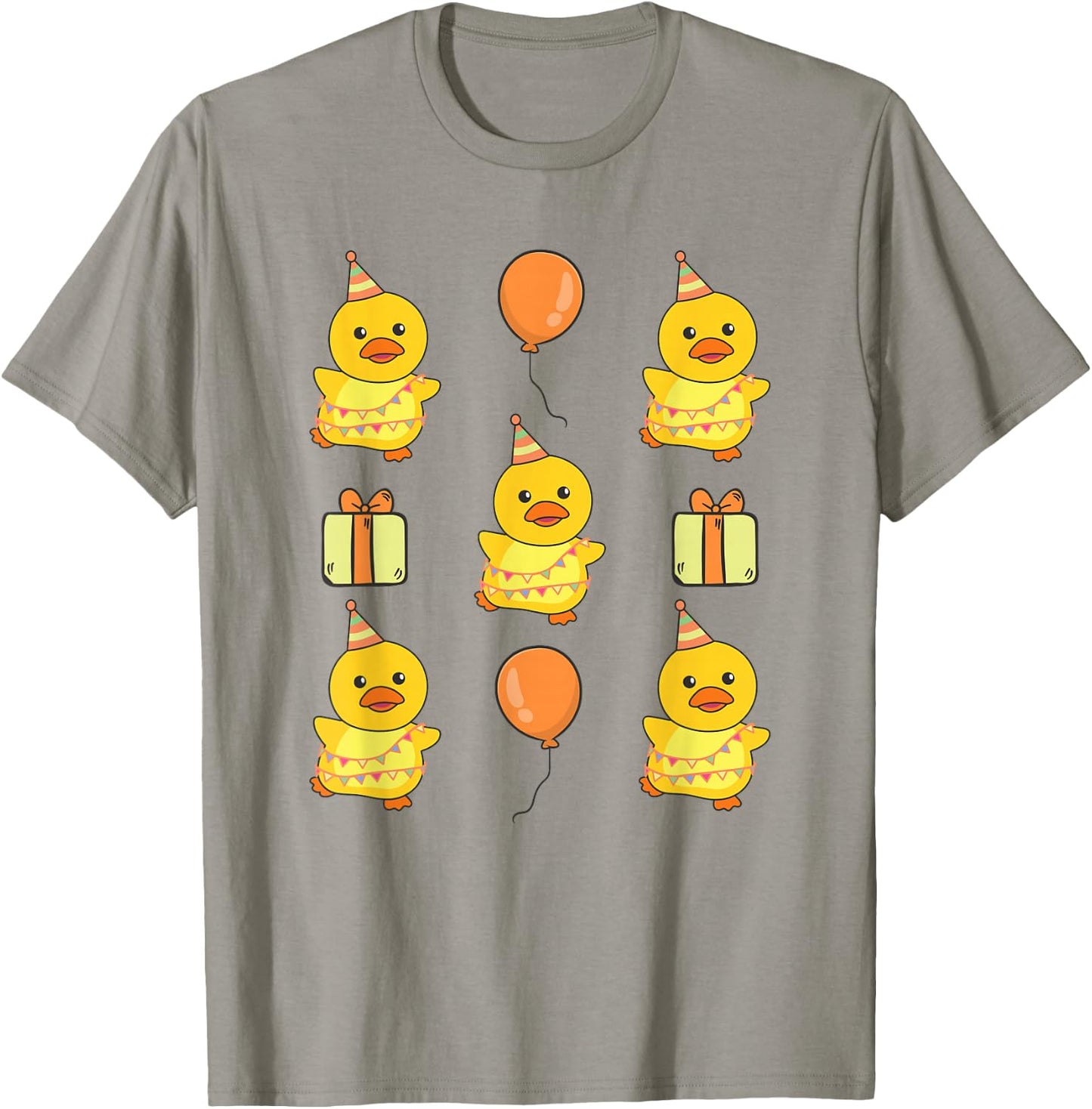Birthday Duck for Children, Birthday Duck T-Shirt - T-Shirt | Sand