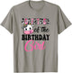 Godfather Of The Birthday Girl Cow Farm 1St Birthday Girl T-Shirt - T-Shirt | Sand