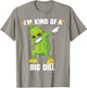I'm Kind Of Big Dill Pickle Dabbing Halloween Cucumber T-Shirt - T-Shirt | Sand