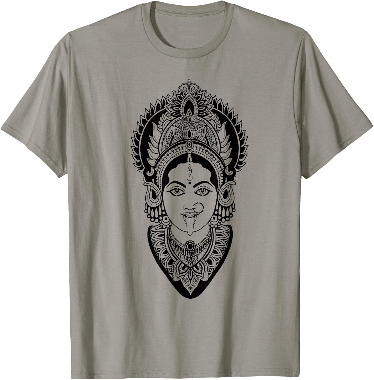 Kali Goddess deity Indian India Hindu yoga T shirt T-Shirt - T-Shirt | Sand